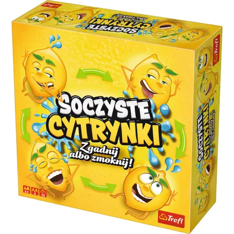 Trefl Soczyste Cytrynki – gra towarzyska z wodą dla 4 graczy 6+