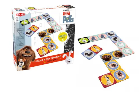 Tactic Giant Domino Sekretne życie zwierzaków – gra 3+