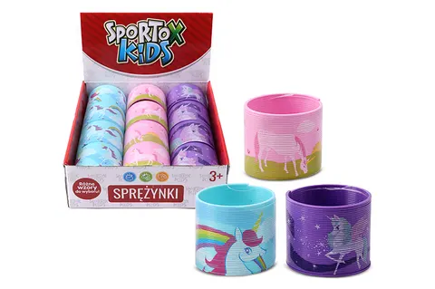 Sportox Kids Sprężynka jednorożec – 7,6 cm, 3+