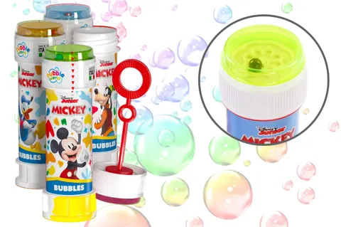 Dulcop Bańki mydlane Mickey Mouse – 60 ml z labiryntem, 3+