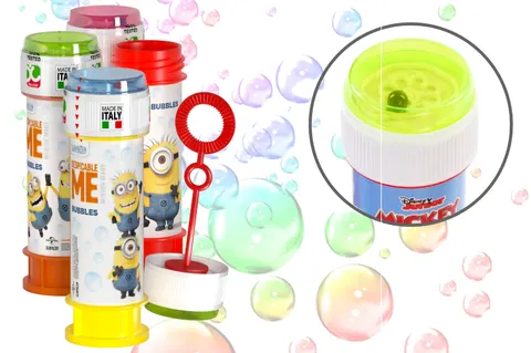 Dulcop Bańki mydlane Minions– 60 ml z grą labirynt – 3+