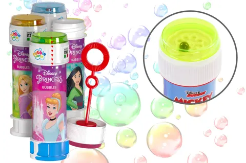 Dulcop Bańki mydlane Princess – 60 ml z grą labirynt – 3+