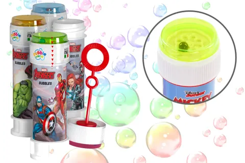 Dulcop Bańki mydlane Avengers – 60 ml z grą labirynt – 3+