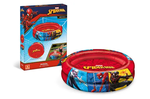 Mondo basen dmuchany Spiderman – średnica 100 cm dzieci 10m+