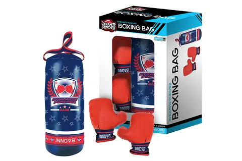 Artyk Dynamite Puncher zestaw bokserski – worek 30 cm + rękawice 3+