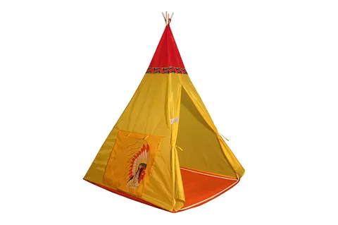 iPLAY namiot Tipi dziecięcy – 100×135 cm wodoodporny 3+