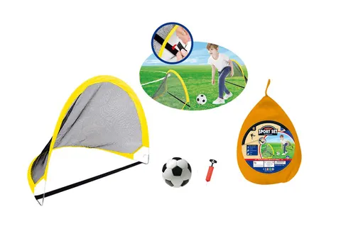 Artyk zestaw do piłki nożnej – 2 bramki 60cm + piłka PVC dla dzieci 3+
