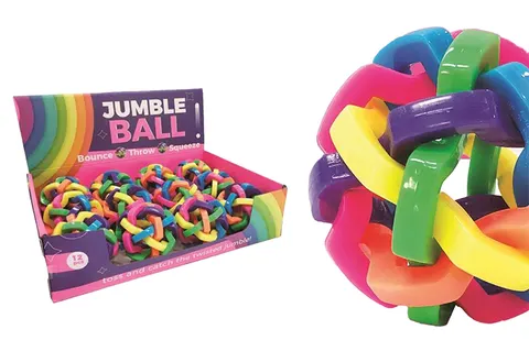 Artyk Piłka Kłębek Jumble Ball – gniotek 7 cm dla dzieci 3+