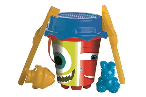 Artyk Pixar zestaw do piasku z wiaderkiem – 18 cm, 6 elementów, 3+