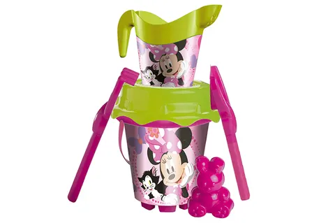 Demastil Myszka Minnie zestaw do piasku z konewką – 18 cm, 6 el., 3+