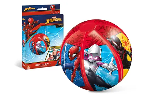 Mondo Spiderman Piłka plażowa dmuchana – 50 cm, 2+