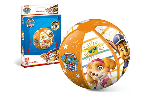 Mondo Paw Patrol Piłka plażowa dmuchana – 50 cm, 2+