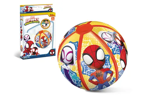Mondo Spidey Piłka plażowa dmuchana – 50 cm, 2+