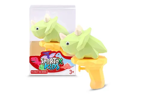 Sportox Kids Pistolet na wodę Dinozaur – 14 cm, 3+