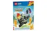 LEGO City Pogromcy Pożarów – książka z minifigurką strażaka, 32 strony, 5+