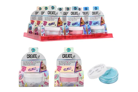 Canenco Create It! Rozświetlacz do Ciała – 3 Brokatowe Wzory 6+