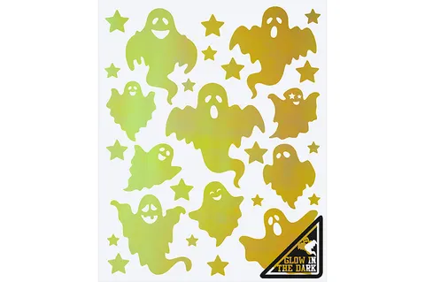 Naprasowanki Fluorescencyjne Ghosts – Zestaw 20x30 cm