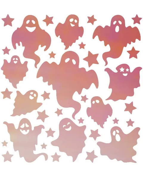 Naprasowanki Fluorescencyjne Ghosts – Małe Duszki 20x30 cm