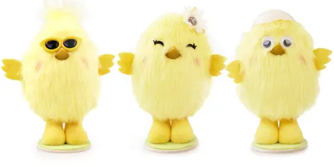 Kurczaczek Dekoracyjny na Wielkanoc – Figurka Ozdobna 13 cm, 3 Wzory