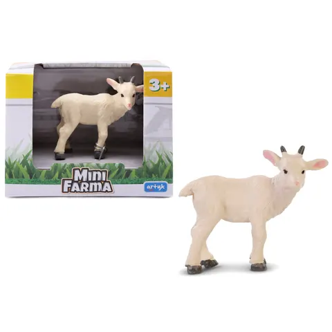 Mini Farma Figurka Koziołka – realistyczna, zestaw kolekcjonerski 3+