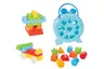 Pilsan Zegar Sorter niebieski z klockami jumbo – śr. 23 cm, 12 m+
