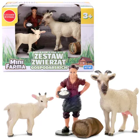 ZESTAW FARMA - GOSPODYNI I KOZY
