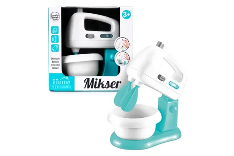 Artyk mikser zabawkowy Home Accessories – z miską i LED 3+