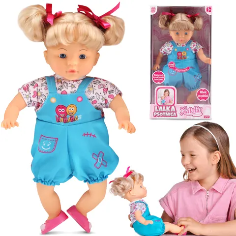 Natalia Psotnica lalka mówiąca i śpiewająca – 36 cm, dla dzieci 3+