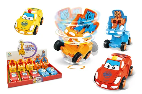 Auto-transformer 2w1 z napędem frykcyjnym – 4 kolory, 11,5 cm