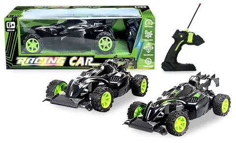 Zdalnie Sterowane Auto 1:16 z Pilotem, Gumowe Opony, Efekty Świetlne