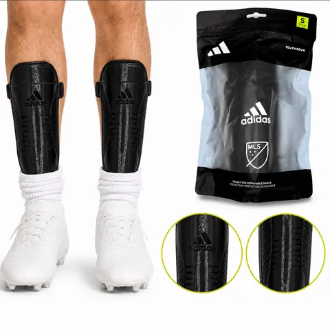 Adidas MLS Junior ochraniacze piłkarskie – S (100-120 cm, 3-5 lat)