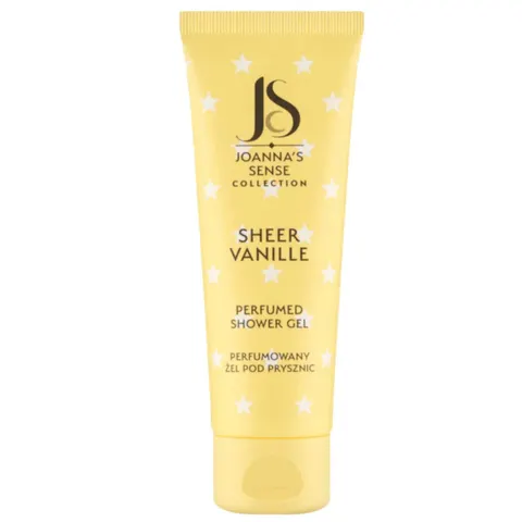 JOANNA SENSE Żel pod prysznic TRAVEL SHEER VANILLE, 80 ml