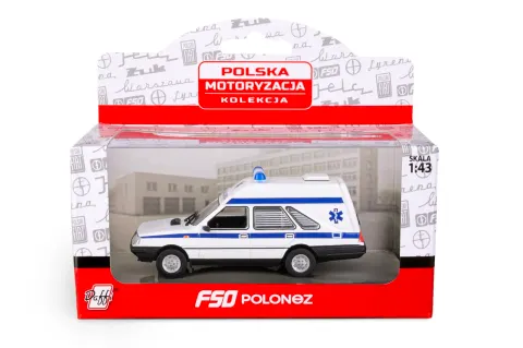 Daffi FSO Polonez Ambulans – model metalowy die-cast 1:43