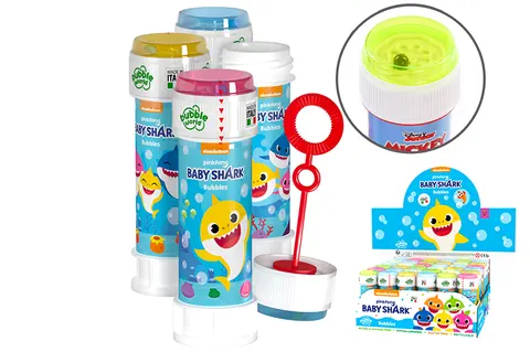 Dulcop Bańki mydlane Baby Shark z labiryntem – 60 ml, 3+
