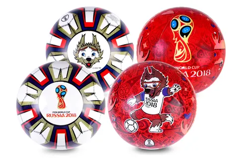 Piłka PVC dla dzieci World Cup 2018 – 23 cm, 90 g, 3+