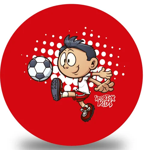 Sportox Kids piłka PVC Piłkarz – 23 cm, 3+