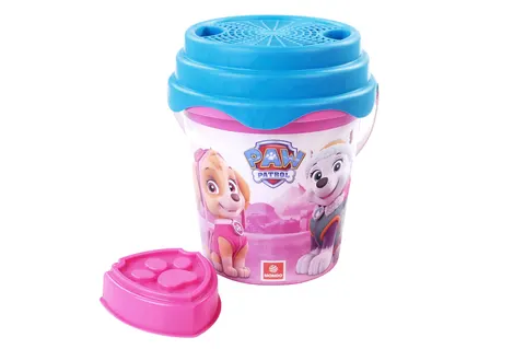 Mondo Paw Patrol Zestaw do piasku – wiaderko 16 cm z sitkiem 3+