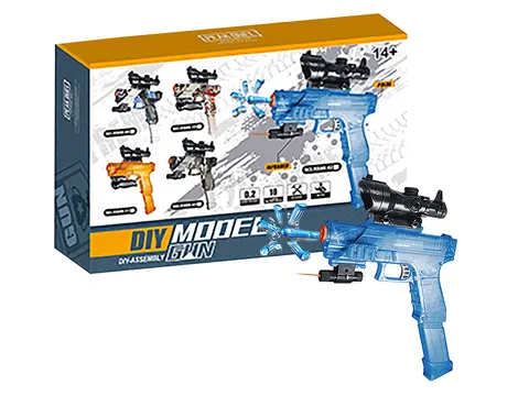Artyk Pistolet automatyczny na kulki żelowe – z laserem, 6+