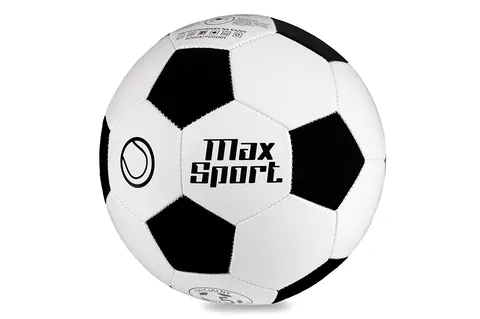 MaxSport piłka nożna PVC – rozmiar 5, 280 g, dla dzieci 3+