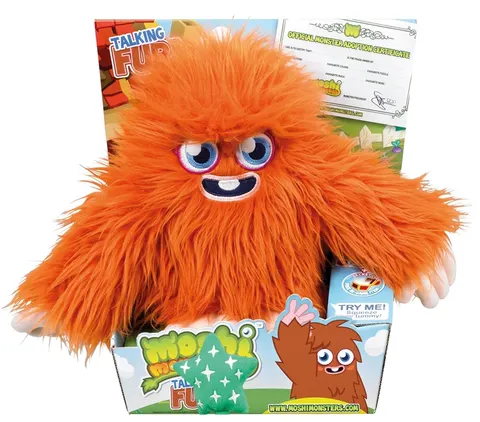 Moshi Monsters Pluszak Interaktywny Gadający – 20 cm, 6 Kolorów 3+