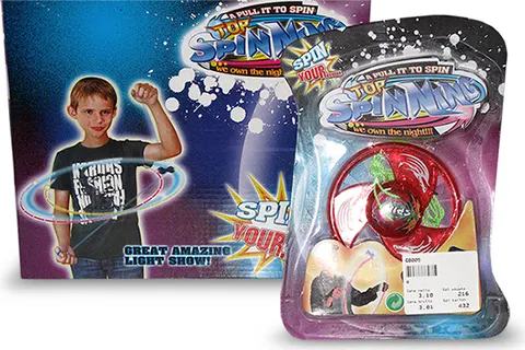 Artyk – Świecący krążek LED na sznurku Top Spinning – od 8 lat