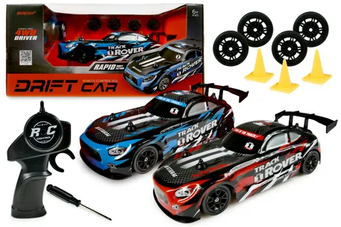 Artyk Auto RC do driftu 4WD skala 1:24 – 20 cm, wymienne koła, 6+