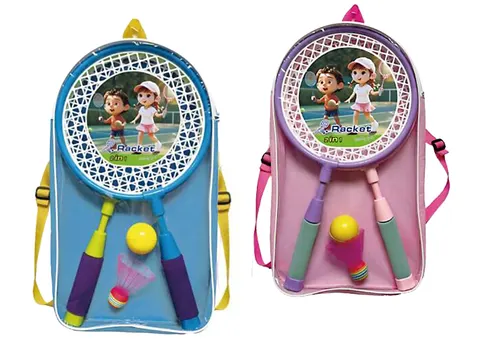 Artyk Zestaw rakietek 2w1 badminton i tenis dla dzieci – 46 cm, 3+