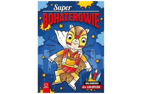 Aksjomat Superbohaterowie Malowanka – 16 str., 20,5x28,5 cm, 4+