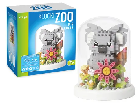 Artyk Klocki ZOO Miś Koala w Kopule – 270 elementów, 7+