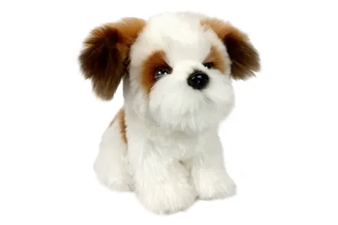 Macyszyn Toys Pluszak Pies Shih Tzu – wysokość 18 cm, 0+