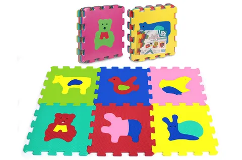 Artyk Puzzle Piankowe Mata Edu Fun Zwierzęta – 6 el., 10M+