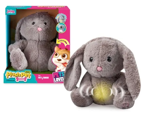 Artyk Szumiący króliczek ze światłem – 24 cm, 0+, Joliek