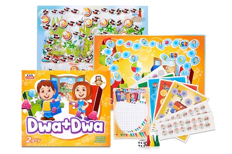 Fan Games Dwa + 2 w 1 – gra matematyczna dla dzieci 6+
