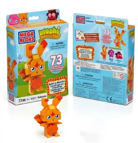 Mega Bloks Moshi Monsters figurka z mikroklocków – 70–73 el., 4+